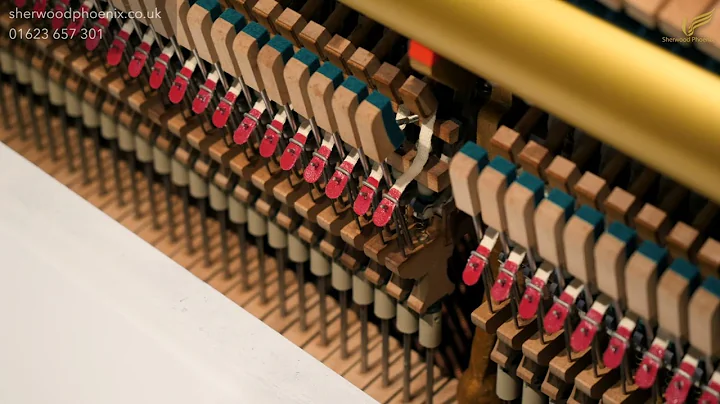 Yamaha U1 White Upright Piano No. 1574628 | Comparison Demonstration Sherwood Phoenix