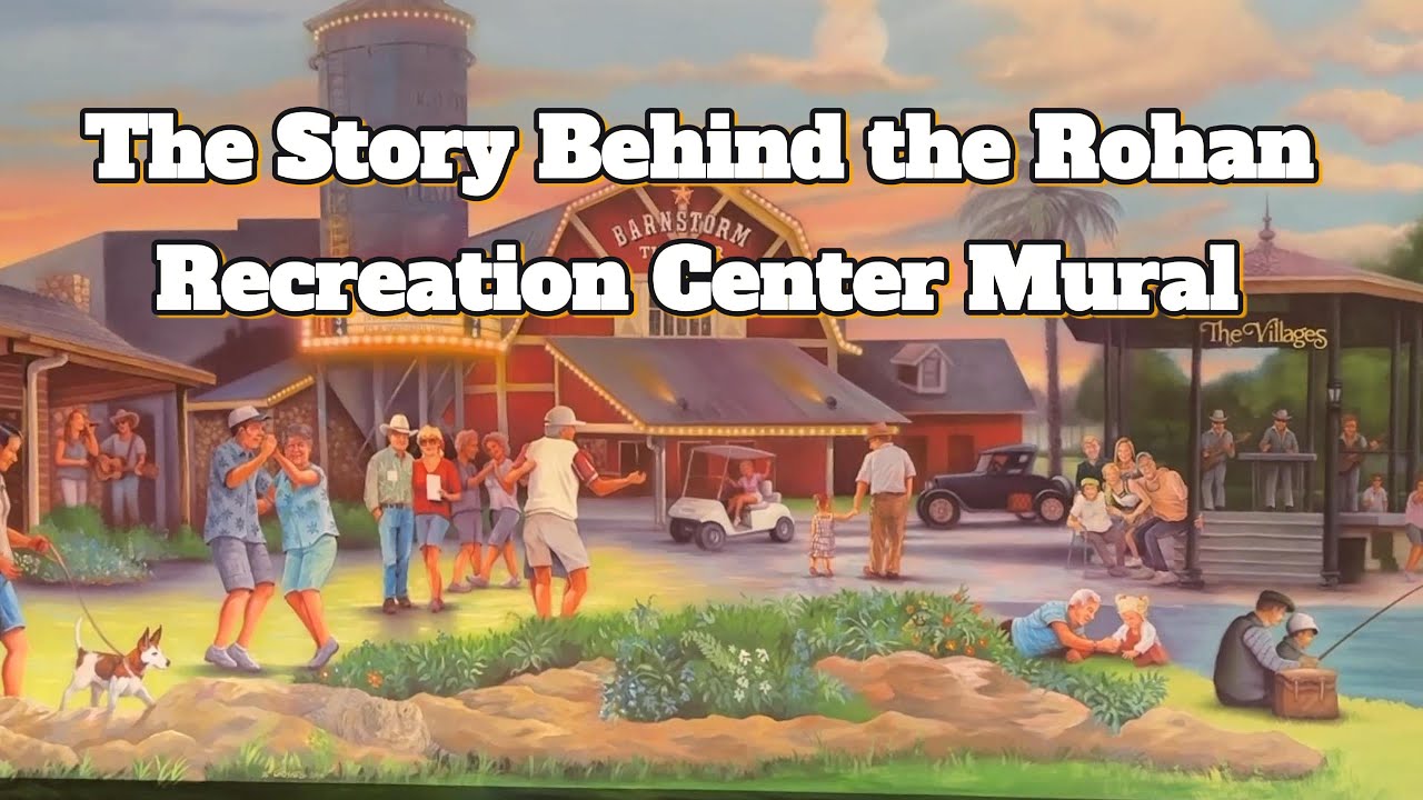 The Story Behind the Rohan Recreation Center Mural | The Villages, Florida