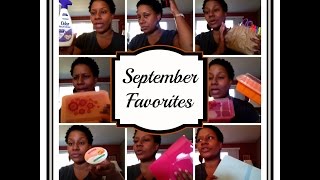 My September Favorites