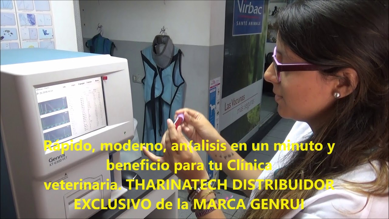 ANALIZADOR HEMATOLOGICO VETERINARIO MARCA GENRUI 2018