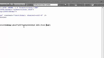 Kurs HTML  - Formatowanie tekstu Part 2 - Znaki Specjalne