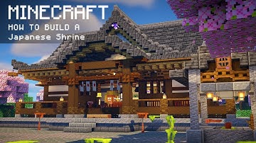 Minecraft: How To Build a Japanese Shrine
