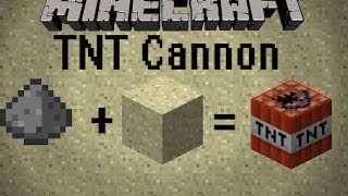HOW TO Build a TNT Cannon in Minecraft Faction