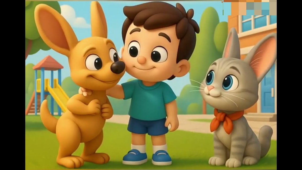 Funny Kids Animation Song - Bunny and Milo