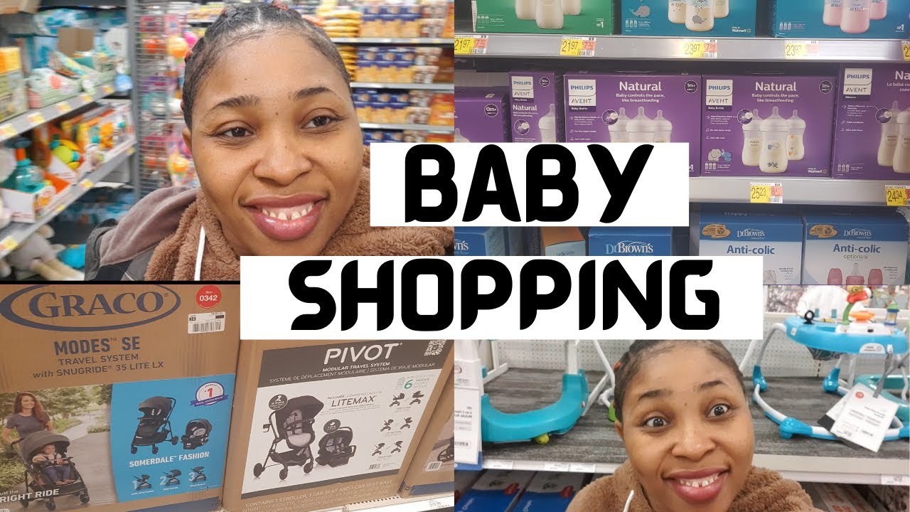 Doing it again first baby shopping YouTube