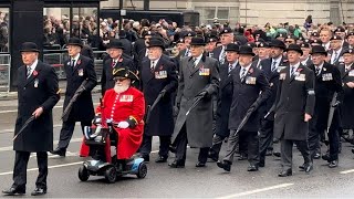 Remembrance Sunday 2023 in Whitehall, London