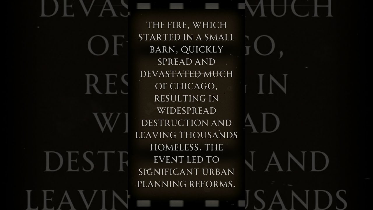 October 8 1871 Inferno Unleashed The Start Of Great Chicago Fire 