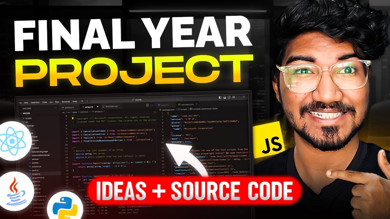 How to make final year projects with source code | Project Ideas and ...