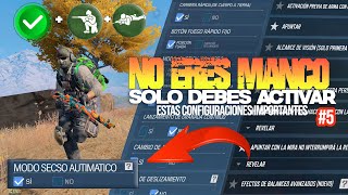 Importantes Configuraciones Que Debes Activar Para Quitar Lo Manco Y Ser Hacker Parte 5 Cod Mobile