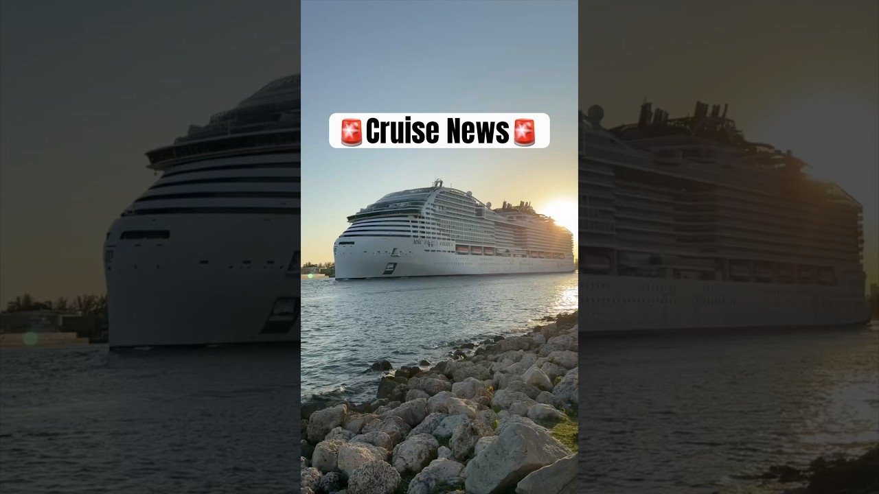 MSC Has ordered 2 more World Class ships! #shorts #cruisenews #msccruises #mscworldamerica