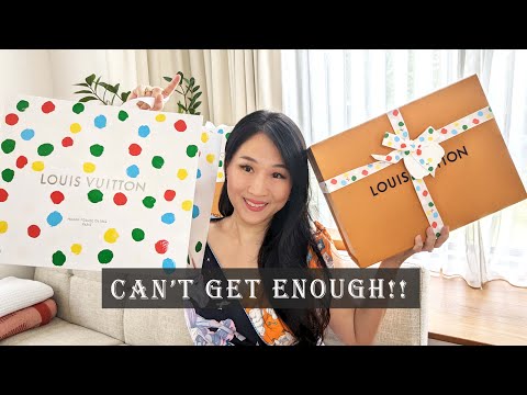 LV x YK Double Unboxing, Louis Vuitton x Yayoi Kusama Unboxing