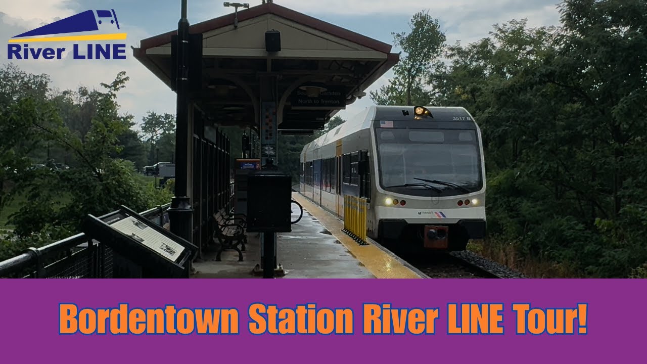 Bordentown Station Tour! Checking Out the River LINE in NJ!