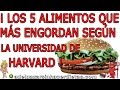 Las 10 Comidas que Más Engordan! - YouTube