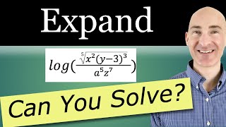 Can You Expand this Challenging Logarithm