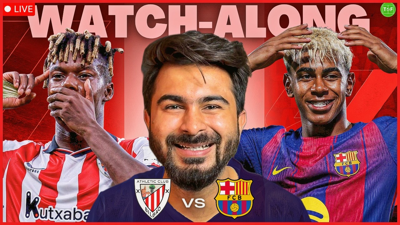 Barcelona v Athletic Club LaLiga Watchalong LIVE | TFHD
