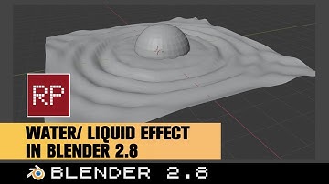 Blender 2.8: Water/ Liquid Simulation