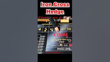 Iron Cross Hedge: How to Play Craps