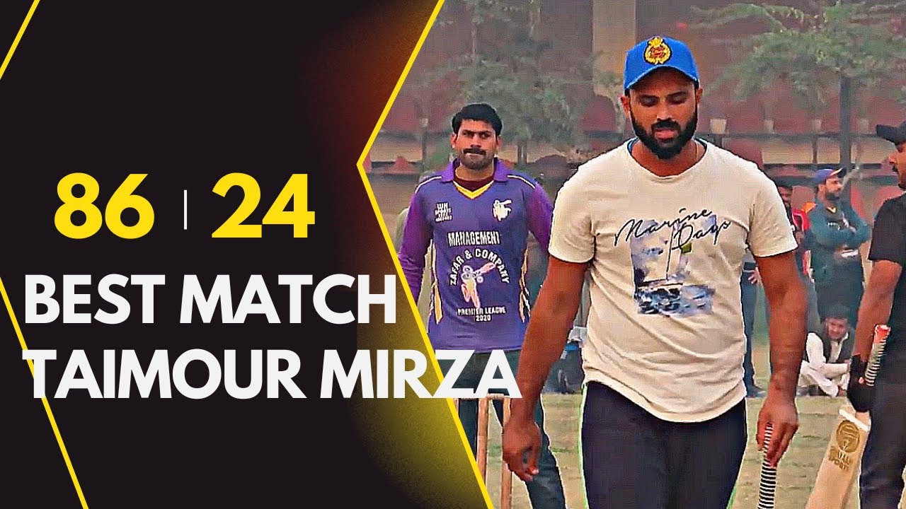Final Match || 86 Runs Need 24 Balls|| Tamour Mirza VS Maroo Maree ...