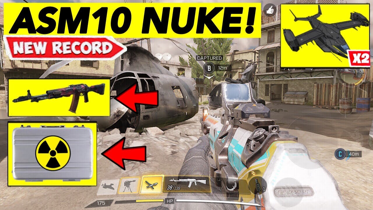 ASM10 NUKE + DOUBLE VTOL! | NEW RECORD! (54-0) | CALL OF DUTY MOBILE ...
