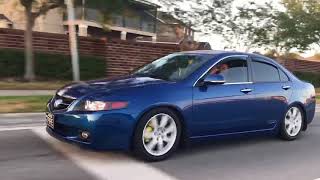 Rolling Shot: Acura TSX on Function & Form Type 1 Coilovers