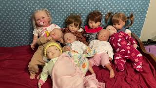 New channel name and I show you my reborn doll collection