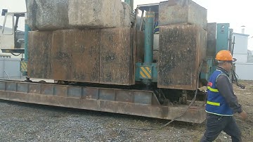 Cách máy (rô bốt) ép cọc li tâm di chuyển