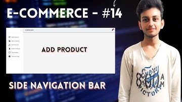 MERN STACK E-Commerce Website Tutorial #14: 🔥 Side Navigation Bar
