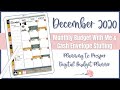 December 2020 Monthly Budget & Cash Envelope Stuffing | Planning to Prosper Digital Budget Planner |