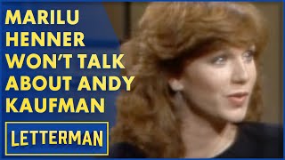 Marilu Henner Doesnt Want To Talk About Andy Kaufman Letterman