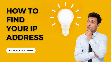Easy IP Address Tutorial: Find Your External and Internal IP  FAST SIMPLE & EASY