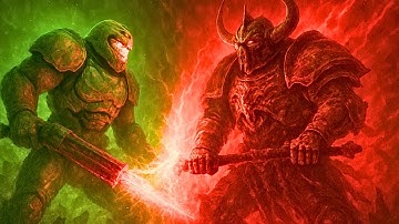 What if Doomslayer Entered in Warhammer 40K?