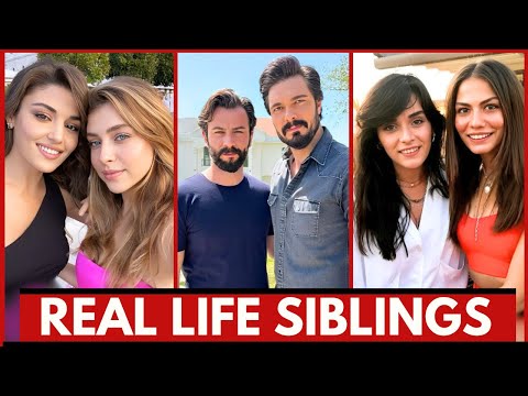 Famous Turkish Celebrities Who Are Real Life Siblings| Most Handsome Turkish Actors 2024