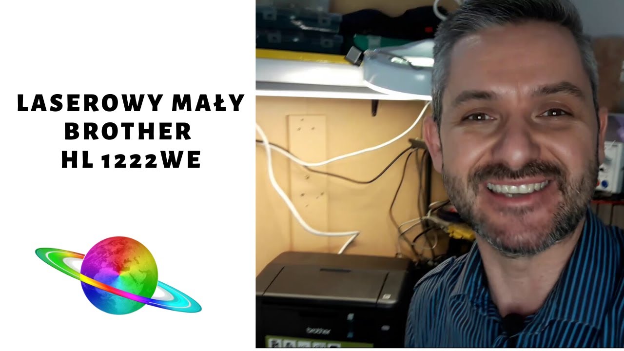Laserowy mały Brother HL-1222WE - YouTube