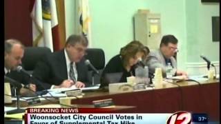 Woonsocket councilors approve tax hike