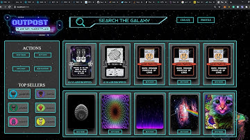"The Outpost" Teaser Video (NFT Marketplace on BSC)