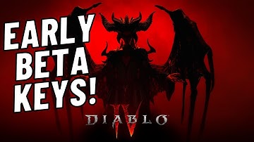 Easy Diablo 4 EARLY ACCESS Beta Keys!