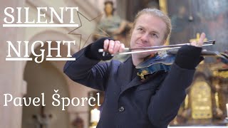 Pavel Šporcl - Silent Night / Tichá noc (on the Blue Violin)