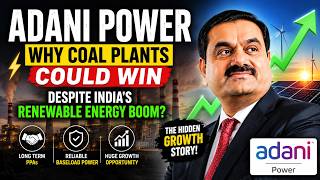 Adani Power’s Big Bet⚡Coal Power Isn't Dead Yet🔥Renewable Energy Boom🚀Share Latest News #adanipower