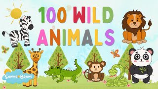 Wild Animals | Learn wild animals names in English | Kids vocabulary | English Educational Video screenshot 4