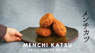 MENCHI KATSU JUICY | BEEF KATSU | KATSU DAGING JAJANAN JEPANG