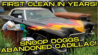Snoop Dogg's Abandoned Snoop DeVille gets its first wash in years!