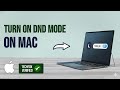 How to Turn On or Off Do Not Disturb Mode on Mac Easily?