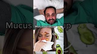 How you should sleep with congestion #cold #sleep #allergies #dranis #health #yt #ytshorts