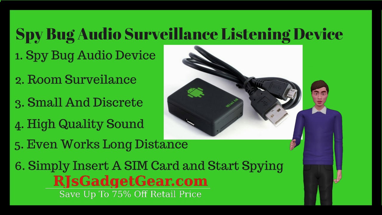 Spy Bug Audio Surveillance Listening Device YouTube