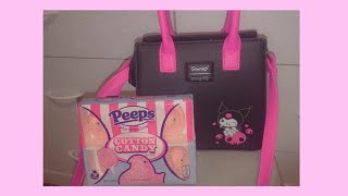 What’s In My Kuromi Sanrio Loungefly Bag? #EasterBag2022 hosted by The Rose Life