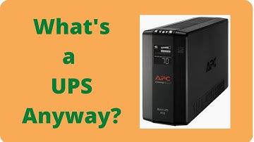 Uninterruptible Power Supplies or UPS.