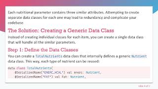 Creating a Generic Datatype to Access Inner Parameters of a JSON Response in Android