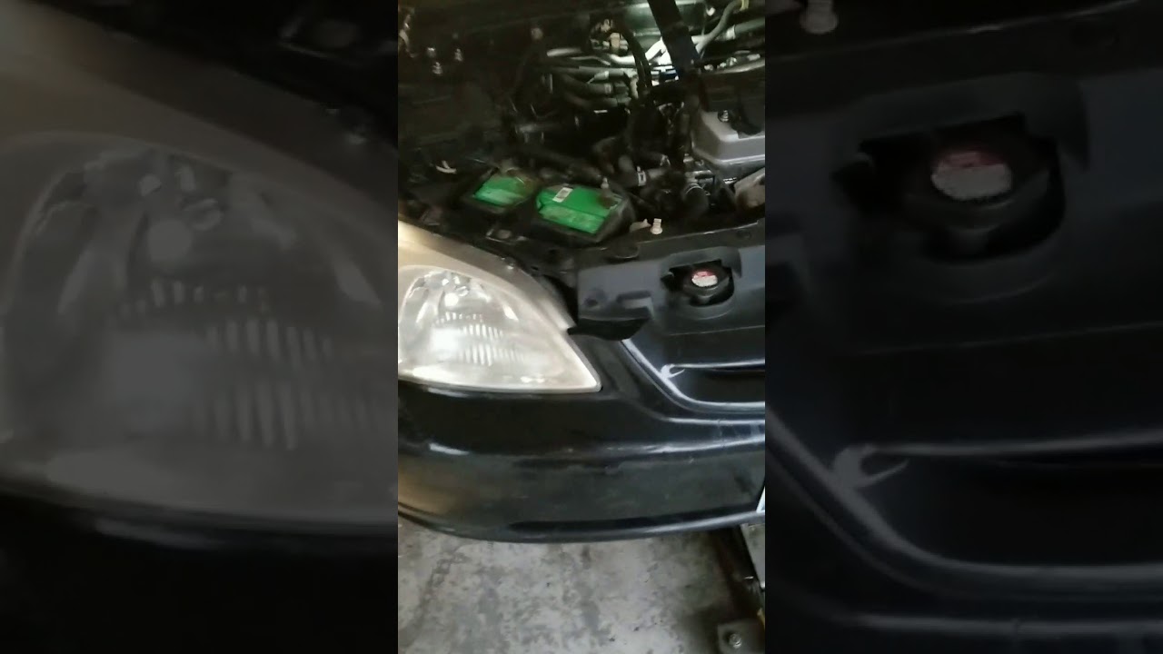 2001 honda civic inner tie rod replacement - YouTube