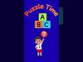 A for Apple 🍎 Learn Letter A | ABC Learning for Kids | Alphabet Puzzle #shorts