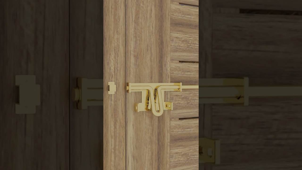 Automatic gate latch 🔐 design idea 💡